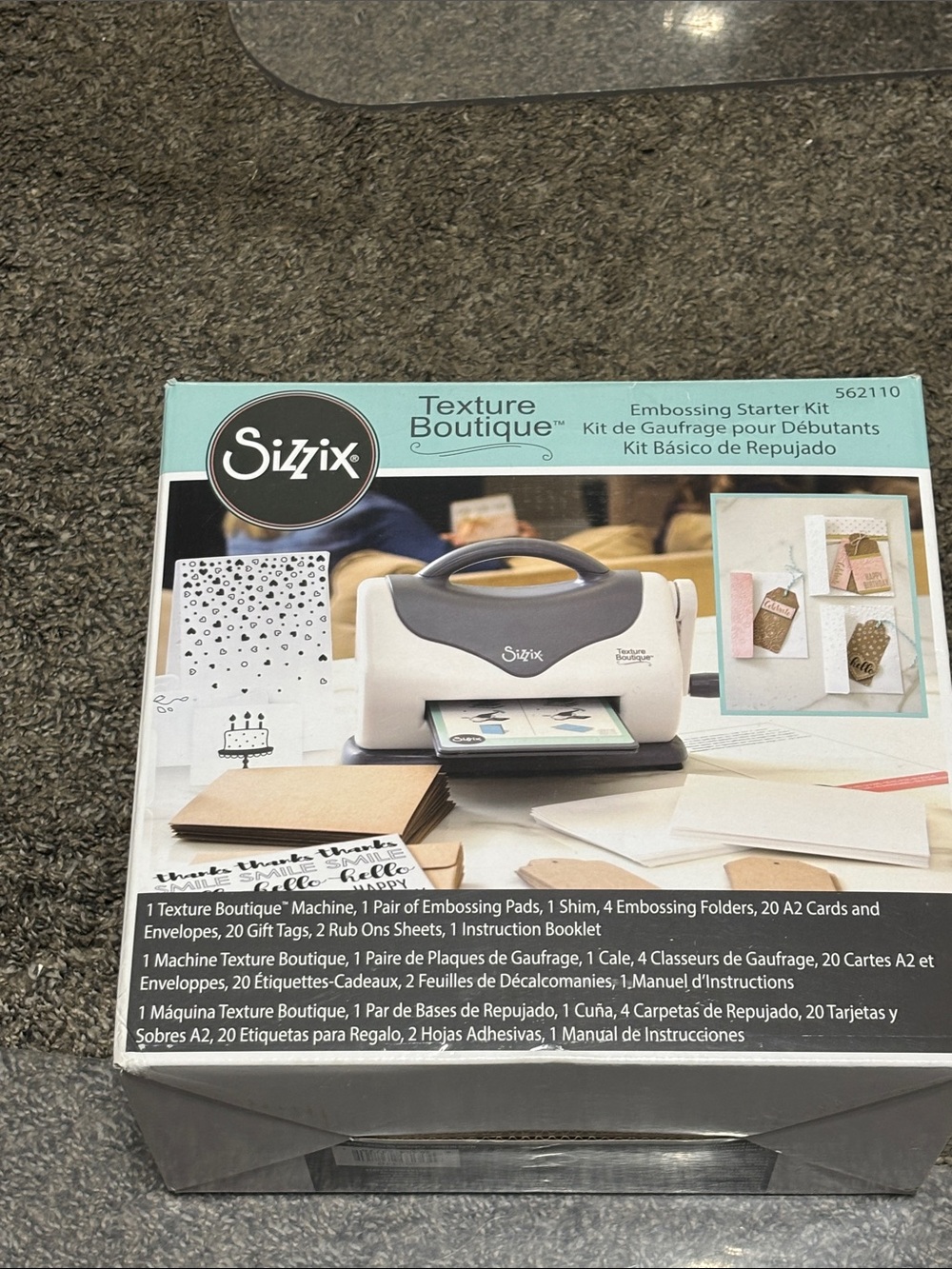 Sizzix Texture Boutique Embossing Starter Kit
